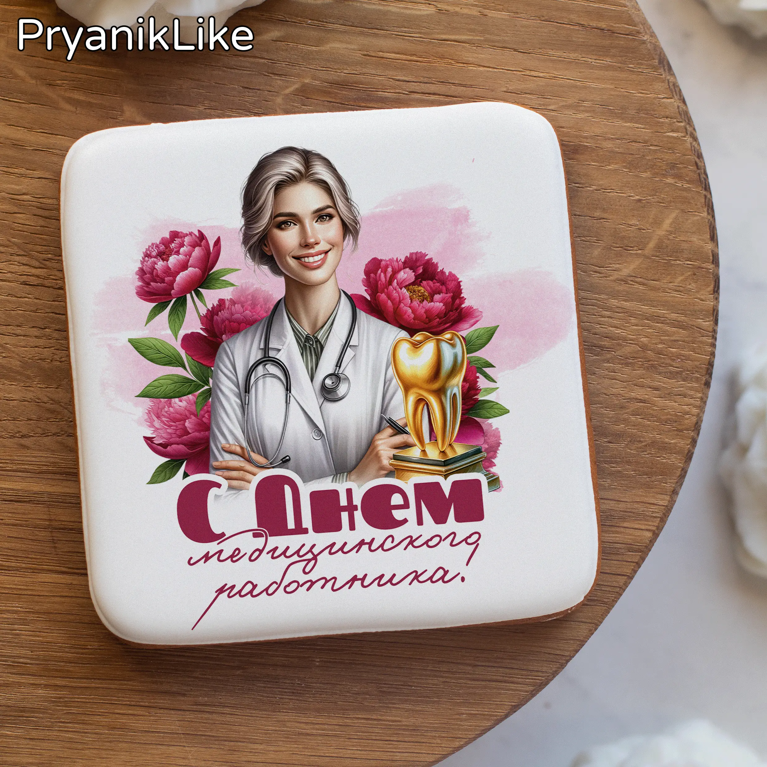 Пряник квадратный 8_8, 10_10